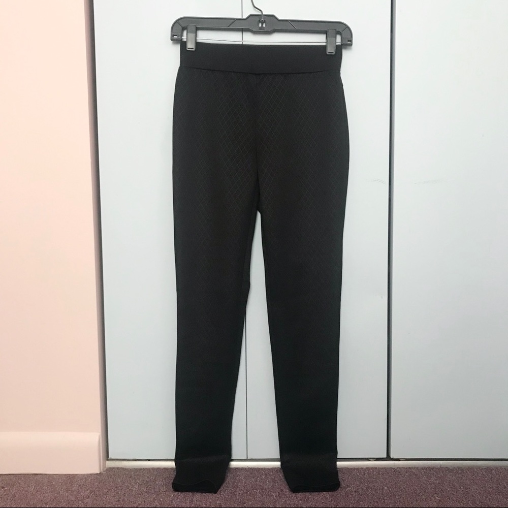 Joe B Black Diamond Pattern Dress Leggings
